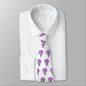 クレイジーパープルヘアードクロ ネクタイ (タイ)