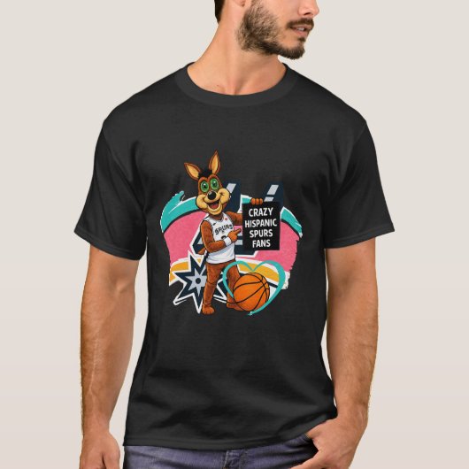 クレイジーヒスパニックスパーズファン Tシャツ (正面)