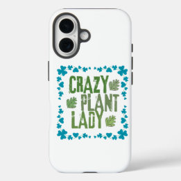 クレイジープラントレディ iPhone 16ケース
