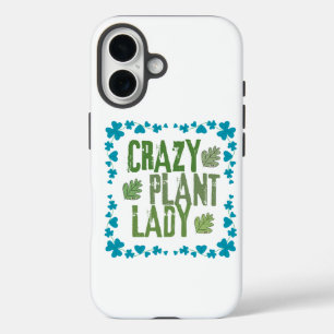 クレイジープラントレディ iPhone 16ケース