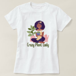 クレイジープラントレディTシャツ Tシャツ