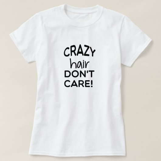 クレイジーヘアTシャツ Tシャツ (デザイン正面)