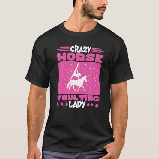 クレイジーホース馬術体操レディ馬術体操 Tシャツ (正面)