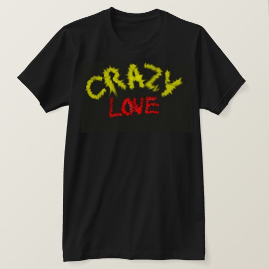クレイジーラブ Tシャツ (デザイン正面)