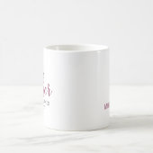 クレイジー先生の名前入り コーヒーマグカップ (中央)