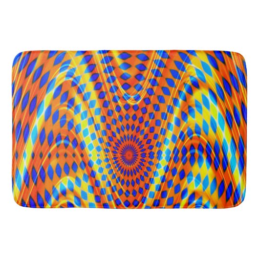 クレイジー波…..... バスマット (正面)