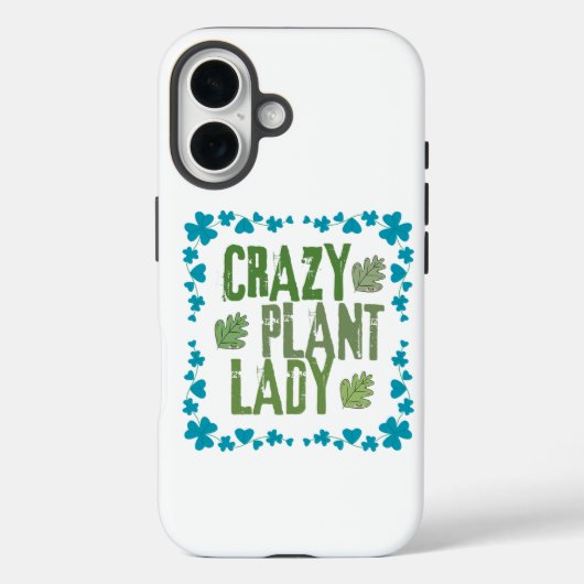 クレイジー・プラント・レディ Case-Mate iPhoneケース (裏面)