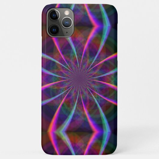 クレイジー・レインボー・フラワー・ツー Case-Mate iPhoneケース (裏面)