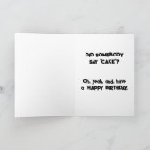 クレイズシクロプスウーマン誕生日カード カード (内部)