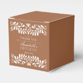 クレイタラベラタイルスペインのスタイルフェスタ誕生日 フェイバーボックス (正面サイド)