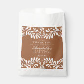 クレイタラベラタイルスペインのフィエスタバプティスデザート フェイバーバッグ (正面)