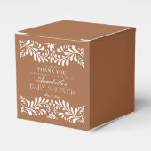 クレイタラベラタイルスペインのフィエスタベイビーシャワー フェイバーボックス (正面サイド)