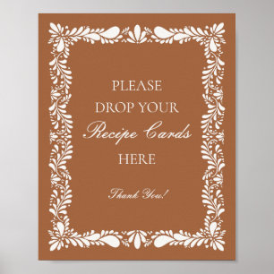 クレイタラベラタイルスペインの共有アレシピブライダル ポスター