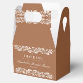 クレイタラベラタイルフィエスタブライダルシャワーデザート フェイバーボックス (オープン)