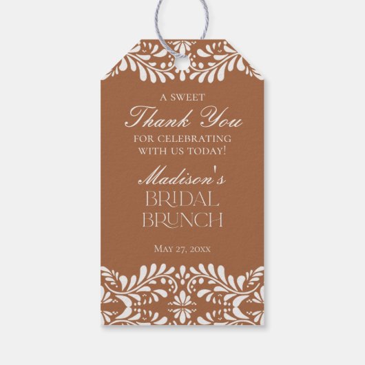 クレイタラベラタイルフィエスタブライダルブランチフープ ギフトタグ (裏面)