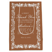 クレイタラベラタイルフィエスタブライダルブルンチウィープル ミディアムペーパーバッグ (裏面)