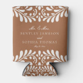 クレイタラベラタイルフィスペインのエスタ結婚式の引き出物 缶クーラー (正面)