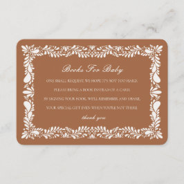 クレイタラベラタイルブックスベビー招待状インサート エンクロージャーカード