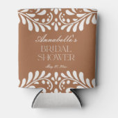 クレイトラベラ タイル スペイン フィエスタ ブライダルシャワー 缶クーラー (正面)