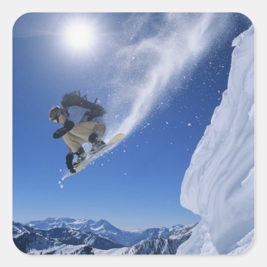 クレイトンからスネーククリークキャニオンにジャンプ3 スクエアシール (正面)