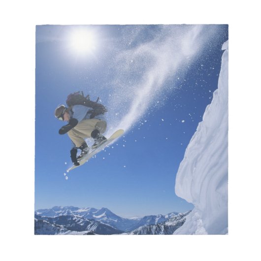 クレイトンからスネーククリークキャニオンにジャンプ3 ノートパッド (正面)