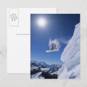 クレイトンからスネーククリークキャニオンに飛び込む ポストカード (正面/裏面)