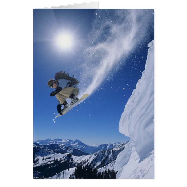 クレイトン3からスネーククリーク峡谷に飛び込む (正面)