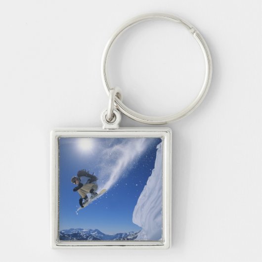 クレイトン3からスネーククリーク峡谷に飛び込む キーホルダー (正面)