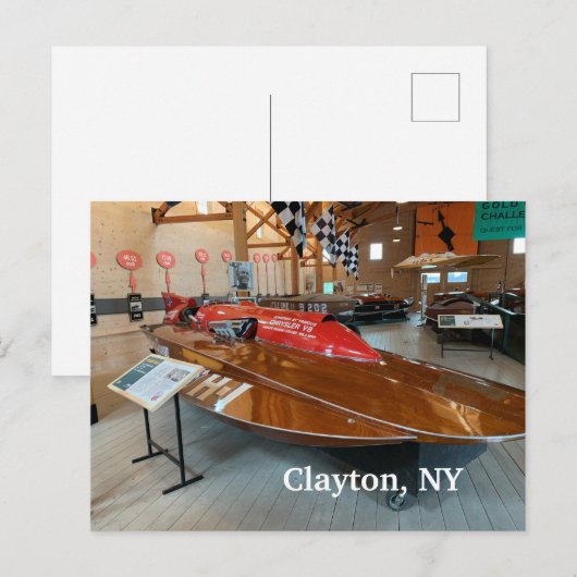 クレイトンNY ポストカード (正面/裏面)