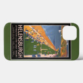 クレイドコーストビーチ鉄道ポスター沿線の群衆 Case-Mate iPhoneケース (裏面 (横))