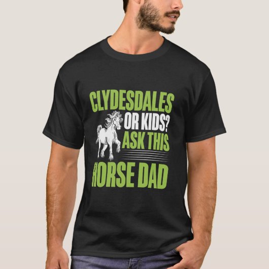 クレイドールについて子供が尋ねる Tシャツ (正面)