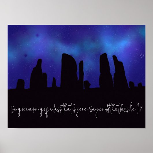 クレイナダンスカイボートソングアウトランダーインスパイア ポスター (正面)