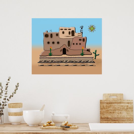 クレイハウス ポスター (キッチン)