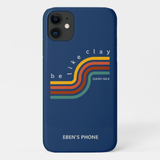 クレイバイブルレトロ聖句クリスチャン iPhone 11 ケース