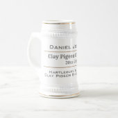 クレイピジョンチャンピオン ビールジョッキ (正面左)