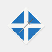 クレイモアとサルタイヤ スタンダードカクテルナプキン (角)