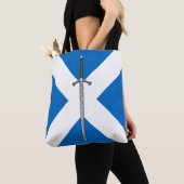 クレイモアとサルタイヤ トートバッグ (クローズアップ)