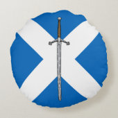 クレイモアとサルタイヤ ラウンドクッション (裏面)