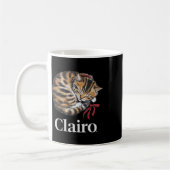 クレイロが猫を言う コーヒーマグカップ (左)