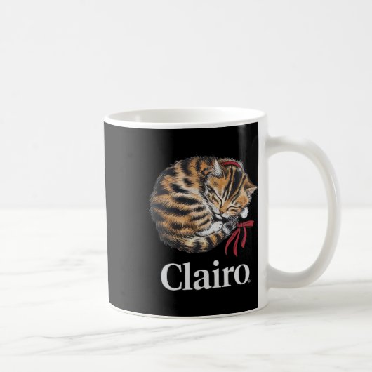 クレイロが猫を言う コーヒーマグカップ (右)