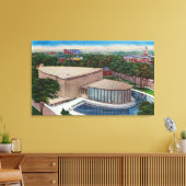 クレインハン音楽堂の外観 キャンバスプリント (インサイチュ (リビング))