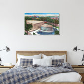 クレインハン音楽堂の外観 キャンバスプリント (インサイチュ (寝室))