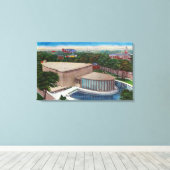 クレインハン音楽堂の外観 キャンバスプリント (インサイチュ (ウッドフロア))