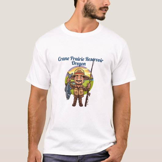 クレイン・プレーリー・リザーバー オレゴン Tシャツ (正面)