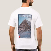 クレインScheidegg - Eigerの北の壁 Tシャツ (裏面)