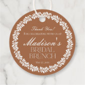 クレイ・タベララ・タイル スペイン ウェディング ブライダル ブランチ フェイバータグ (裏面)