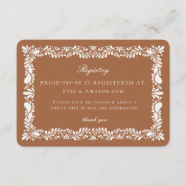 クレイTalaveraタイル登録カード招待状挿入 エンクロージャーカード