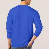 クレエンタンクブルーフロントのみデザイン Tシャツ (裏面)