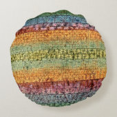 クレエ - ツリーナーサリー、有名な絵画 ラウンドクッション (裏面)