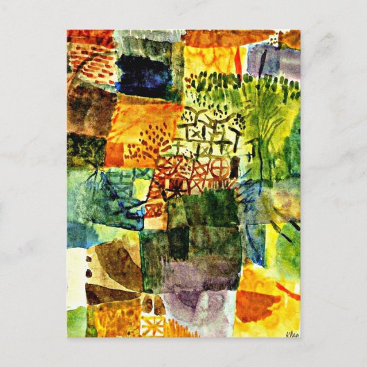 クレエ - 庭園の記憶 ポストカード (正面)